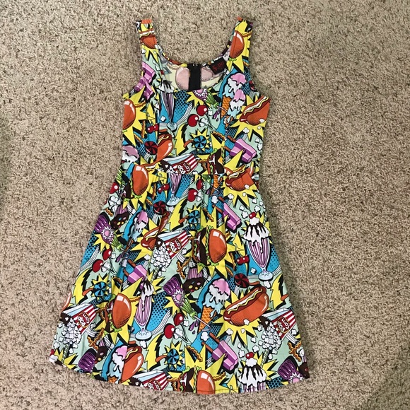 folter Dresses & Skirts - Modcloth Folter Junk Food Dress HAS POCKETS! As S